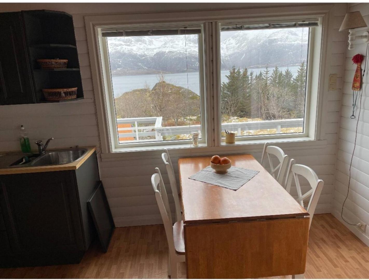 Vettinghytta, Close To The Sea With Amazing View. Gravdal  Luaran gambar